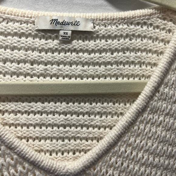 Madewell Cream Breezeway Pullover Sweater - Picture 4 of 7